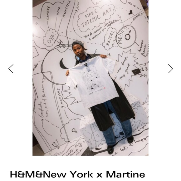 Martine Syms  H&M   NyC event  T shirt - Picture 5 of 5